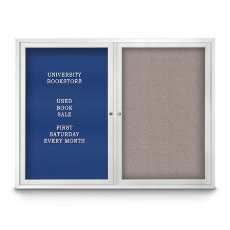 United Visual Products Corkboard, 36"x36", Deep Burgundy/Bronze UV403PLUS-BRONZE-DBURGU